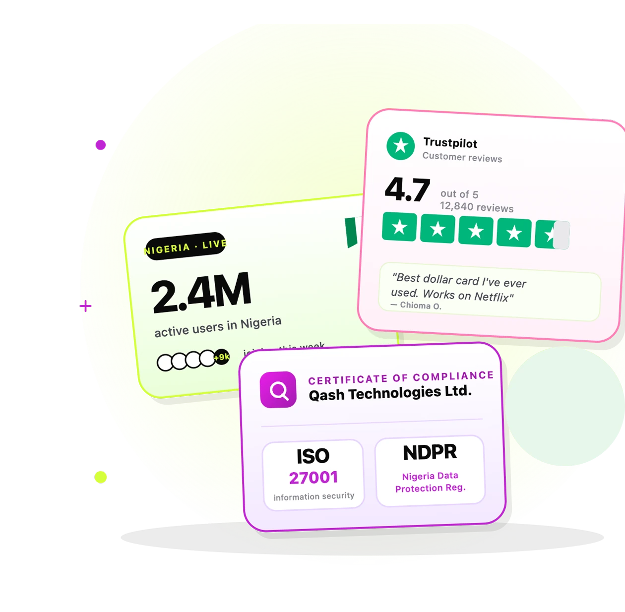 Sending money to a Nigerian bank account on Qash