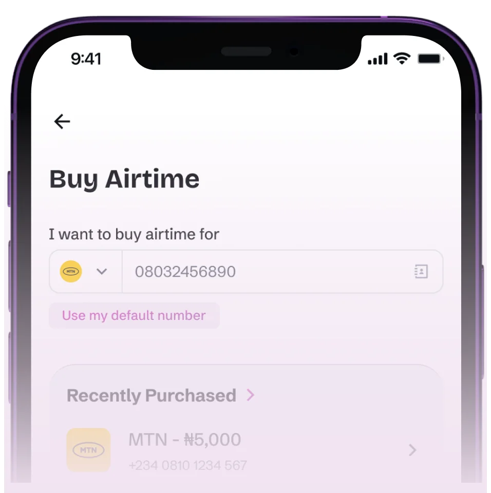 Qash bill payments screen